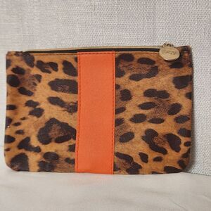 Ipsy Cosmetic Makeup Travel Organizer Purse Organizer Leopard Print Wild